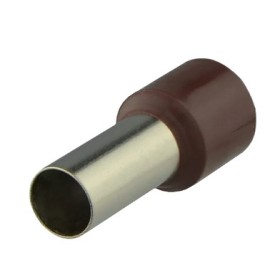 Втулочный наконечник TNSy Е10-12 10мм² 100шт коричневый (TNSy5500109)