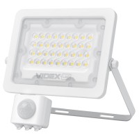 LED прожектор Videx F2e 30Вт 5000K (VL-F2e305W-S) з датчиком руху та освітленості