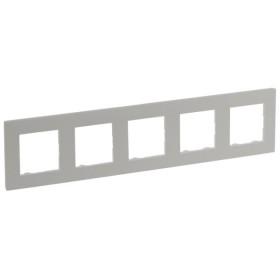 Рамка 5-постовая Legrand Niloe Step жемчужный (863695)