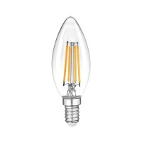 Лампа LED FILAMENT С37 9W E14 4000K VIOLUX ( 833054 )