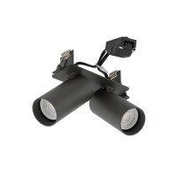 Світильник поворотний, спот Nowodvorski 11473 Fourty Surface II GU10 2x10W IP20 темно-сірий