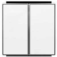 Подвійна клавіша ABB Sky 8511 BL (біла)