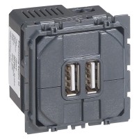 Механизм розетки 2хUSB 5В 1500мA Legrand Celiane