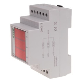 Трифазний вольтметр F&F DMV-3RMS 230В AC