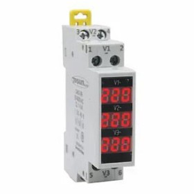 Модульний цифровий вольтметр TOSUNlux TDD1-3V АС50-500В (6931934223255)