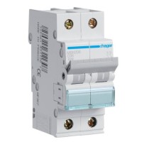 Автоматический выключатель Hager MBN206 6кА B 6A 2P