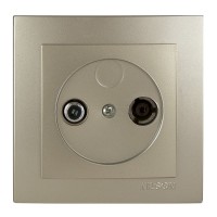 Розетка Nilson Touran золото TV-SAT ( 24151037 )