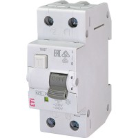 Диференціальний автомат ETI 002173424 KZS-2M C 16/0.3 тип A (10kA)