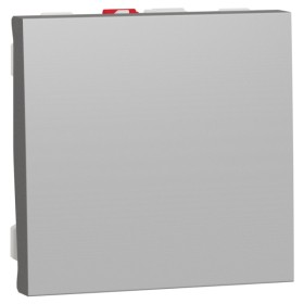 Одноклавишный выключатель Schneider Electric NU320130 (схема 1) 10А 2М (алюминий)