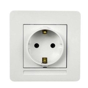 Розетка Nilson Selene біла 1-на з заземленням ( 23111017 )