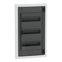 Врізний щит Schneider Electric PrismaSeT XS LVSXP313 3 ряди 39М димчасті двері