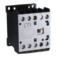 Мініатюрний контактор ETI 004641078 CEC 12.10-230V-50/60Hz (12A; 5.5kW; AC3)