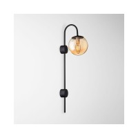 Бра, настінний світильник Imperium Light 731160.05.23 Glen E14 1x60W IP20 Чорний