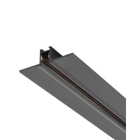 Магнітний шинопровід вбудований Nowodvorski 11730 NANO-LVM Recessed Track 1m IP20 чорний