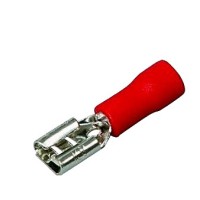 Роз'єм "мама" TNSy FDD1,25-187(8) (0,5-1,5/4,8-0,8) 100шт червоний (TNSy5500555)