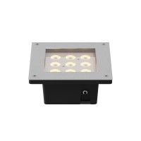 Вуличний світильник Kloodi KDGL-SC160X160 9W 3K 30D LED 720Lm IP67 сріблястий