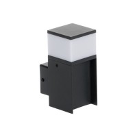 Вуличний світильник Kanlux 38768 Dasten G9 1x11W IP44 чорний (тип розетки F)