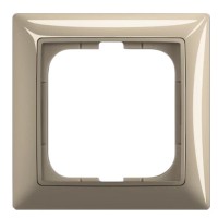 Одномісна рамка ABB Basic 55 2CKA001725A1526 2511-99-507 (бежевий мейсон)