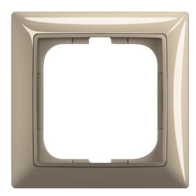 Одноместная рамка ABB Basic 55 2CKA001725A1526 2511-99-507 (бежевый мэйсон)
