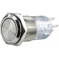 Металева кнопка Аско-Укрем TYJ 16-312 2NO+2NC з фіксацією (A0140010091)