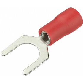 Вилочный наконечник Аско-Укрем SV 1,25-6 изолированный красный 100шт (A0060040002)
