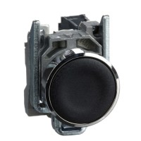 Металева кнопка Schneider Electric XB4BA21 Harmony XB4 чорна