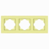 Рамка ELBI VEGA Colorline зеленая 3-на (510-011810-227)