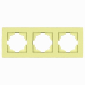 Рамка ELBI VEGA Colorline зелена 3-на (510-011810-227)
