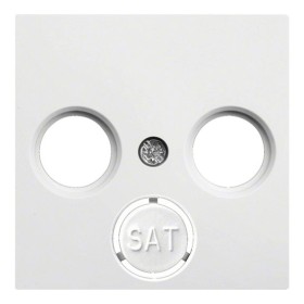 Лицьова панель TV WL6310 Lumina-2, біла, Hager