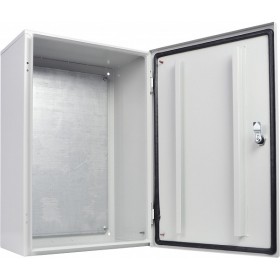 Металевий корпус Аско-Укрем Ubox з монтажною панеллю 600х400х250мм IP54