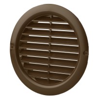 Решетка Vents МВ 80/2 бВ коричневая (2 шт.)