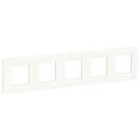 П'ятипостова рамка Schneider Electric NU201018 (біла)