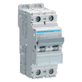 Автоматичний вимикач NCN240 (2р, С, 40А) Hager