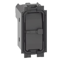 Кнопочный выключатель с взаимоблокировкой для жалюзи Bticino Living Now K4037N 1 модуль