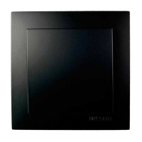 Вимикач Nilson Touran чорний мат 1кл ( 24381001 )