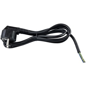 Провод сетевой с вилкой VIOLUX 3х1 1,5м 16A с заземлением черный ( 920642 )