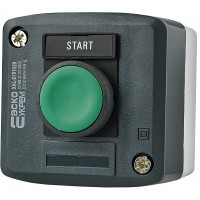 Одноместный пост управления Аско-Укрем XAL-D101H29 с кнопкой «Старт» (A0140020050)