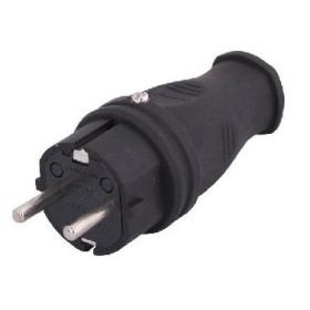 Вилка Lezard 2Р+РЕ 1х16А 220-240V