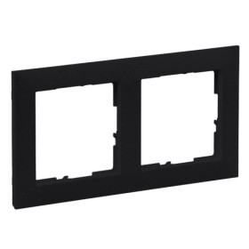 Рамка 2-постовая Legrand SUNO (чорный) 721522