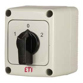 Кулачковий перемикач у корпусі ETI 004773197 CS 25 53 PN (3p «1-0-2» IP65 25A)