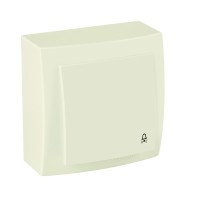 Вимикач Nilson Themis кремовий кнопка ( 26121012 )