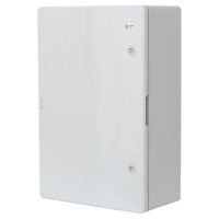 Ударопрочный шкаф ADAL PANO MD9011 500х600х220мм ABS с монтажной панелью IP65