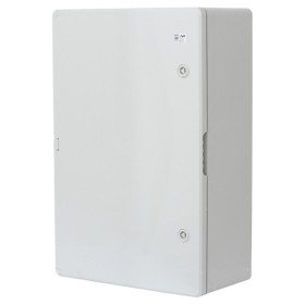 Ударопрочный шкаф ADAL PANO MD9011 500х600х220мм ABS с монтажной панелью IP65