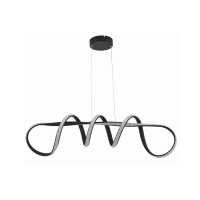 Люстра Reality 343101-30 Vesper Led 1x40W 3000K/3500K/4000K 3200Lm IP20 Чорна