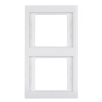 Рамка 2-місна, вертикальна, полярна білизна Berker K.1