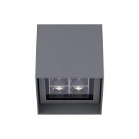 Вуличний світильник Kloodi KDCL-MARS LED 12W 3К 50D AN LED 960Lm IP65 антрацит