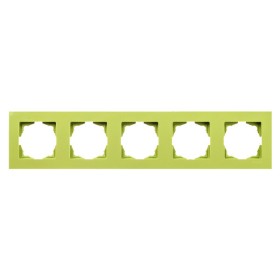 Рамка 5-местная Gunsan Eqona фисташковая