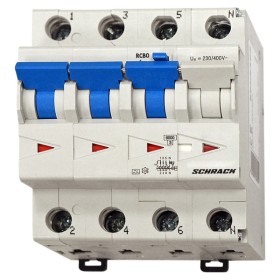 АВДС Schrack BO667806 6кА 6А 30мА 3P+N х-ка C тип A