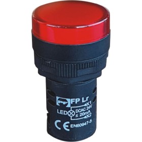 Сигнальна лампа Promfactor FPL230R червона