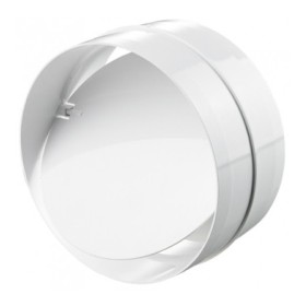 З'єднувач круглих повітроводів Vents D200 із зворотним клапаном